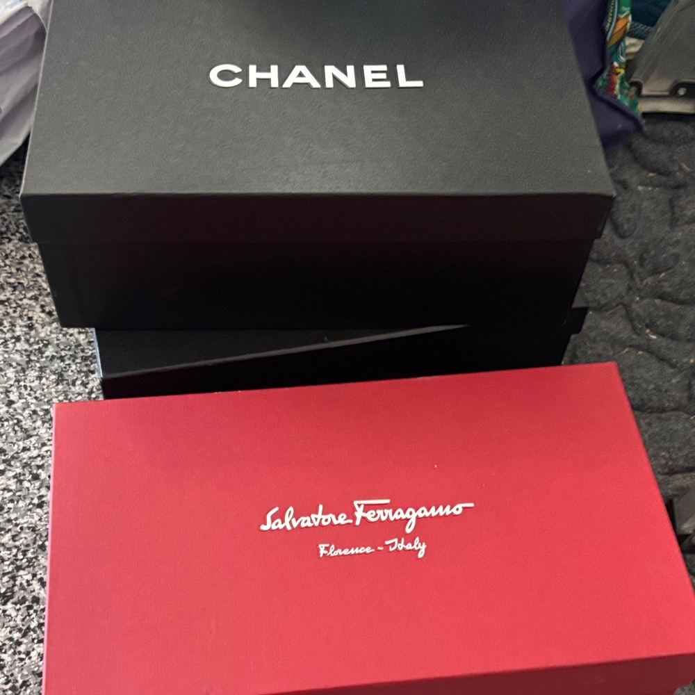 Louis Vuitton Designer Empty Storage Boxes 3 total